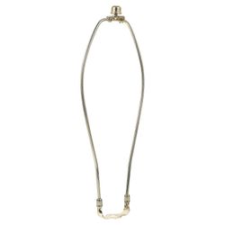 Harppulampun kiinnitysteline pöytävalaisimille Lattiavalaisimet suojaavat polttimoa Kestävä rauta 31,50X11,80X2,40cm 1Setti Golden 31.50X11.80X2.40CM