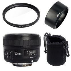 Mikasa Yn35mm F2n Linse Vidvinkel Stor blænde fast automatisk fokus linse til Nikon D7100 D3200 D3300 D3100 D5200