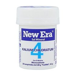 New Era Schüssler 4 Kalium Chloratum 240 Sublingual pills