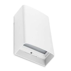 LEDS-C4 Lighting Clous Udendørs LED op &ned Flush Wall Light White 16cm 1027lm 3000K IP65