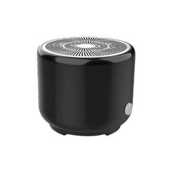 Metal vandtæt trådløs Bluetooth-højttaler Mini bærbar Bluetooth + fm Mp3-højttalere (sort)