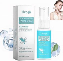 Hypokloorihapposuihke, kasvovesi, kasvovesi, hypokloorihappokosteuttava suihke, hypokloorihapposuihke, kasvot, ekseema, kuiva päänahka 1 kpl