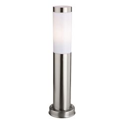 Firstlight Lighting Plaza 1 Lys lille pullert post rustfrit stål IP44, E27