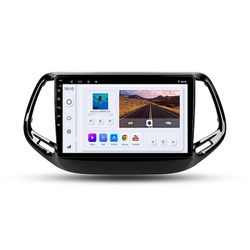 JIULUNET Jeep Compass 2 MP 2016 - 2018 Autoradio Android multimediasoitin Auto Carplay kosketusnäyttö GPS