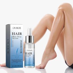unbrand Inhibiittori Hair Stop -seerumi, hiusten kasvun estäjä, hiusten estäjäseerumi, ärsyttämätön karvanpoiston estäjä vartalolle ja kasvoille 2pcs