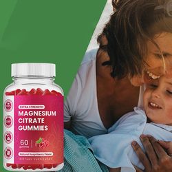 3 pakke ekstra styrke magnesiumgummier 255 mg (elementært magnesium) pr. portion - 60 veganske gummier - fremmer sund afslapning, muskler, knogler ...