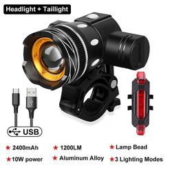 T6 Led maastopyörä takana ja edessä 15000lm polkupyörän kevyt polkupyörän ajovalot USB ladattava Ajo- ja takavalot