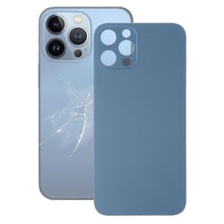 Helppo vaihtaa lasinen taka-akun kansi iPhone 13 Pro Maxille Sininen