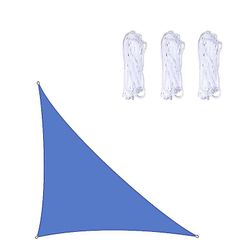 3x3x4.3m/4x4x5.7m/5x5x7.1m Vandtæt Sun Shade Sejl Trekant For Garden Patio Udendørs Awings Baldakin Pool Fortelt Camping Udendørs Paraplyer og Suns...