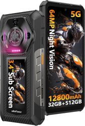 CUBOT Ulefone Armor 30 Pro 5G särkymätön matkapuhelin, 16 Gt + 512 Gt / 2 Tt Android 14