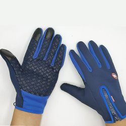 Ski Gloves Menns og kvinners høst og vinter Varm berøringsskjerm hansker Vindtett Varm Utendørs Fjellklatring Ski Sykling Glidelåshansker oppgrader...