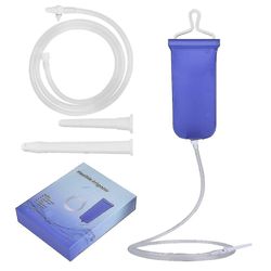 Enema Bag Kolon Renset Kit - Gjenbrukbare Colonic Kit, Enema Irrigator dusj for kaffe og vann Kolon rensing, Douche for menn kvinner