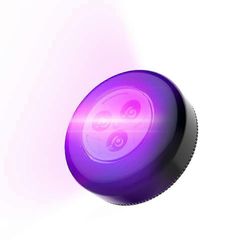 Musta uv-valo kannettava ultraviolettilamppu Kädessä pidettävä ultraviolettipuhdistusvalo taskusuunnittelu takaliimalla kotimatkatoimiston päivittä...