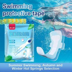 Naisten vedenpitävät yksityiset laastarit estävät likaa Ihoystävälliset yksityiset tarrat uintiin Naiset uivat yksityiset tarrat onesize