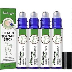 South Moon Nail Care Roller Balls - Ravitseva hieronta vahvemmille, nopeammin kasvaville kynsille 7 päivän kynsien kasvukaavalla Uusi tulokas 4pcs