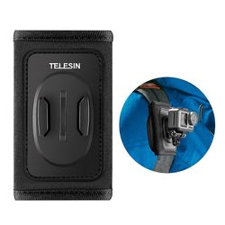TELESIN Action Camera Ryggsekk Mount Clip Holder kompatibel med DJI OSMO Pocket GoPro Hero 8/