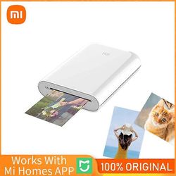 Aiyuego Valokuvatulostin 300dpi kannettava mini taskukuvatulostin Only 50 pcs paper