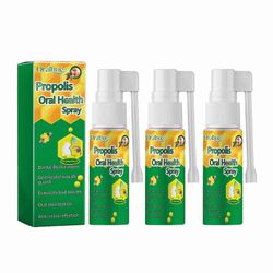 1-3kpl Propolis suun terveyssuihketta, propolis-suusuihketta, suun raitista hengityssuihketta 3 kpl