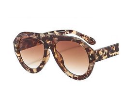 Langytx 2022 Nye kvinders solbriller Hip-hop Punk Solbriller Briller Briller Big Frame Retro Cross-border Ins Street Solbriller til mænd BG4 Normal