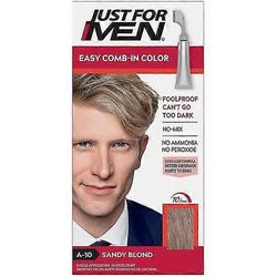 Just For Men Easy Comb-In -hiusväri - Sandy Blond luonnollisen näköiseen peittävyyteen