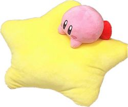 Heyone Uusi Kirby täytetty lelunukke pehmolelu pehmeä tyyny syntymäpäivälahja lapselle