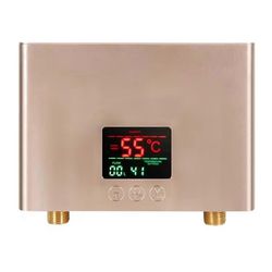 220V pikavedenlämmitin 5500W seinälle asennettavat sähkölämmittimet kylpyhuoneen kuumavesisuihkuun ja kodin keittiön lämmitykseen Kultaa