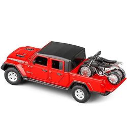 1/32 Jeep Gladiator Legering Trykstøbt Bil Model (rød)