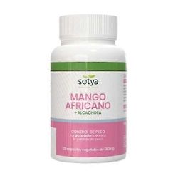 Sotya African mango with artichoke 120 vegetable capsules of 560mg