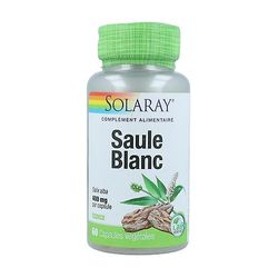 Solaray Hvid pil 400 mg 60 kapsler