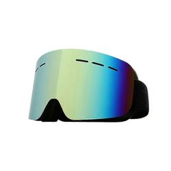 Laskettelulasit 100% Uv400 Anti Fog -kaksoislinssilasit Kultaa