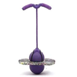 Pogo hyppää pallon tasapainotaulu kahva räjähdysvarma harjoitus pomppiva pallo Violetti