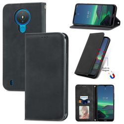 Gangxun Case Til Nokia 1.4 Magnetisk lukning Læder Tegnebog Cover Housse Etui Shockproof - Sort