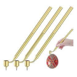 3 Pysanka-setti, kuumavahakynät koristetaiteeseen, pääsiäismunia varten, Pysanky-tarvikkeet