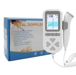 Coosilo Baby ultralydsdetektor føtal Doppler prænatal puls hjerteslag skærm