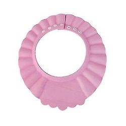 Coosilo Justerbar Baby Kids Shampoo Bad Bad Hat Cap Vask Hår Vandtæt Shield Pink
