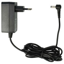 vhbw-virtalähde, joka on yhteensopiva Festool KAL II:n, TOPROCK DAB -radion, FM-radion ja keittiöradion kanssa - 242 cm Musta