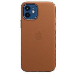 Uudet mallit Nahkainen puhelinkotelo iPhone 12/12 Prolle Nahkakotelo Magsafella Uudet mallit