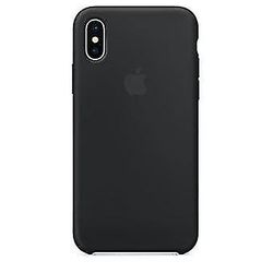 svart silikon tilfelle for Apple iphone X og iphone Xs