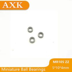 Udsalg Mr105zz Bærende Abec-1 (10stk) 5*10*4 Mm Miniature Mr105 Zz Kuglelejer L-1050zz Mr105z