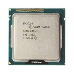 Core i7-3770K CPU - Socket LGA 1155 4 ydintä 8 säiettä 3,5 GHz 8 Mt L3-välimuisti 77 W.
