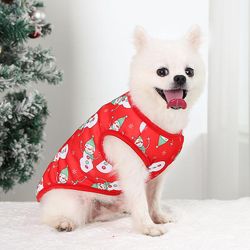 Witdreamer Christmas Dog Tøj Party Kæledyr Små hunde Cat Beklædning Snemand XXL