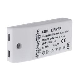 led-virtalähde 12W 18Wled virtalähde LED-ohjain vakiovirta virtalähde Valkoinen