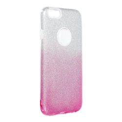 König Telefonetui til Apple iPhone 6 / 6s Beskyttelsesetui Cover Kofanger Shell Glitter Pink