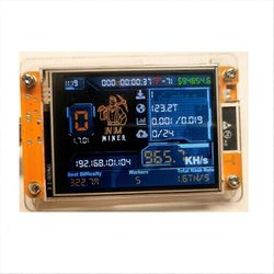 Bitcoin NMMiner Solo Lottery NerdMiner V2 Hashrate