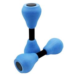 1par Aquatic Exercise Dumbells Vand Aerob Motion Foam Håndvægt Pool Modstand For Voksne Børn Begyndere Vand