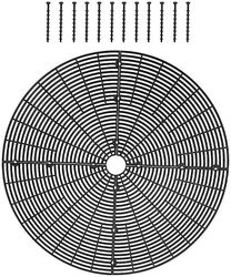 Cat Dig Plant Pot Grid, Flower Protection Plant Protector, kukkalattian peitesuoja 12 pultilla 52cm Turvallisuus lasten lemmikkien suojelemiseksi