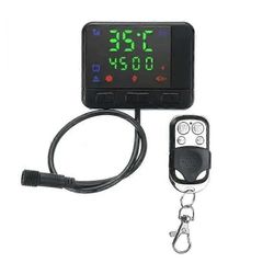 12V 24V yleiskäyttöinen diesellämmittimen ohjain Pysäköintilämmitin LCD-monitorikytkin Lämmityslaitteen ohjain Kaukosäädin