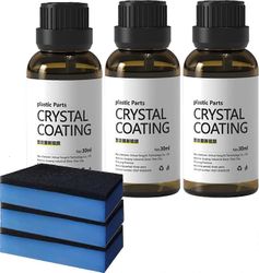 Muoviosien kidepinnoite, helppokäyttöinen auton virkistys, erinomainen kiiltosuoja Tw 1kpl sieni