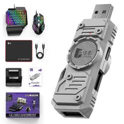 Tyyppi A GAMWING M9 5-in-1 langallinen + Bluetooth Dual Mode Mobile Game Converter näppäimistöllä ja hiirellä