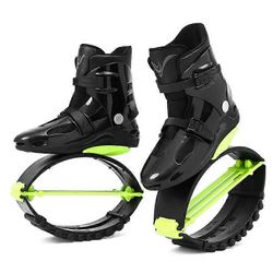 Kenguru hyppykengät Miesten Fitness Urheilukengät Pomppivat Rebound Saappaat Koti Kuntosali Kehonrakennus vihreä XL 39-41